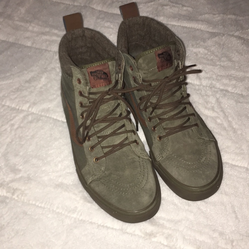 Army Green Vans Sk8 MTEs